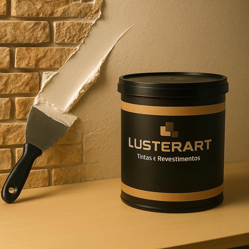 Massa Corrida PVA Lusterart  20Kg - LusterArt - Tintas e Revestimentos | Empresa de Tintas e Revestimentos em Olímpia/SP